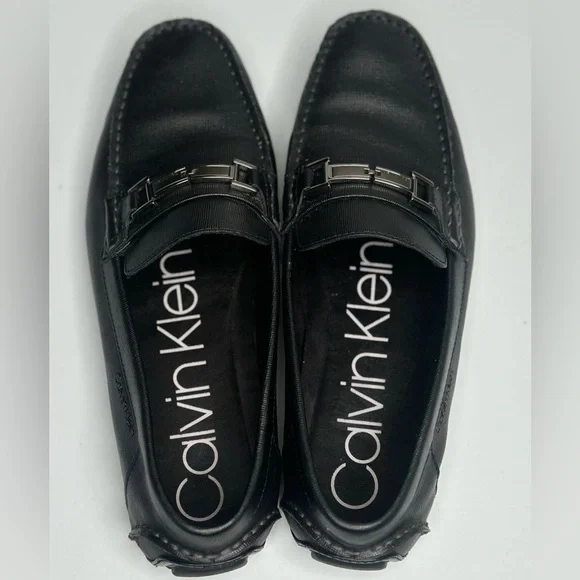 Calvin Klein Magnus Penny Loafers Mens Sz 11 Slip On Shoes New - Picture 3 of 14